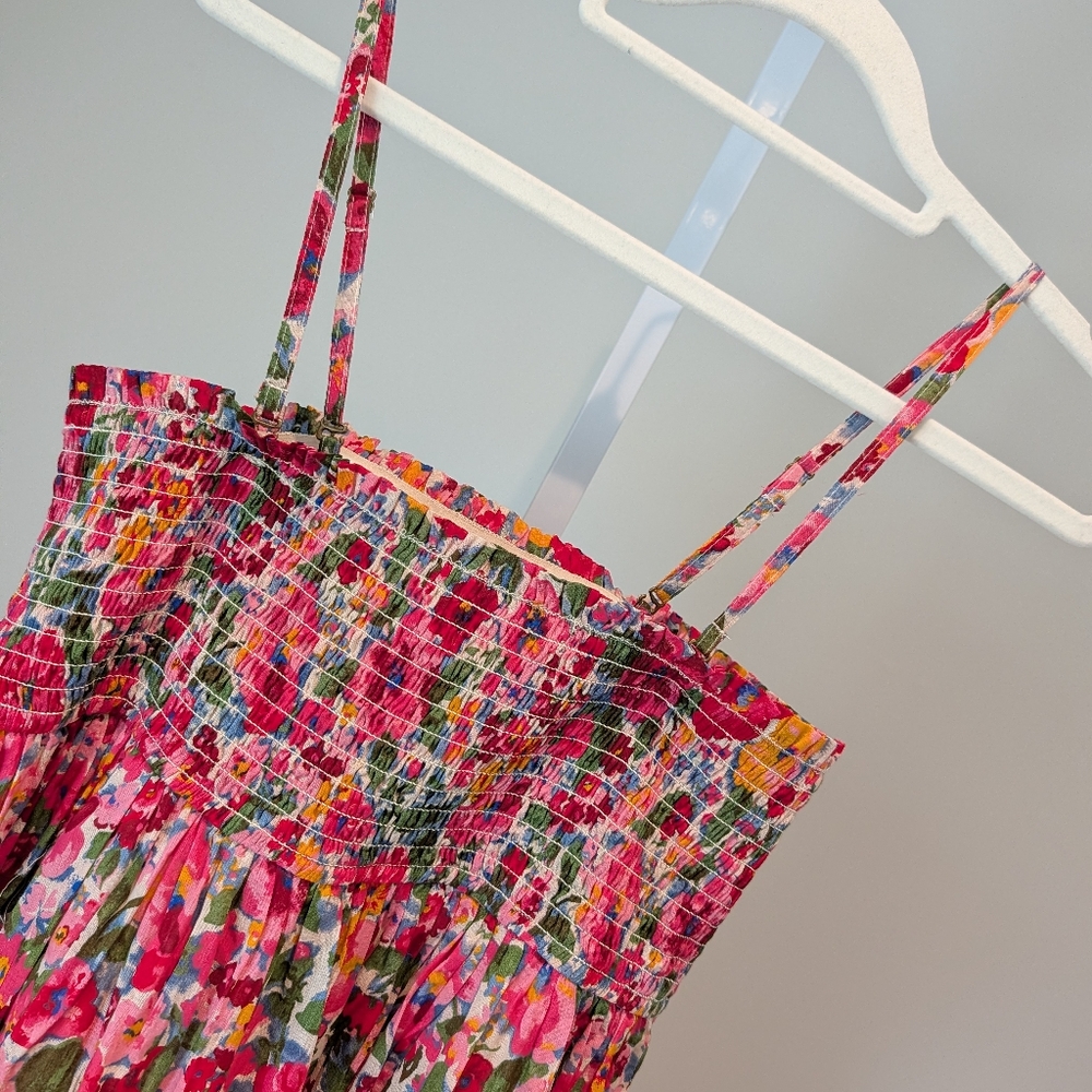 NWT Natural Life Convertible Maxi Skirt Dress Floral Tiered Garden Sz S - Picture 3 of 14